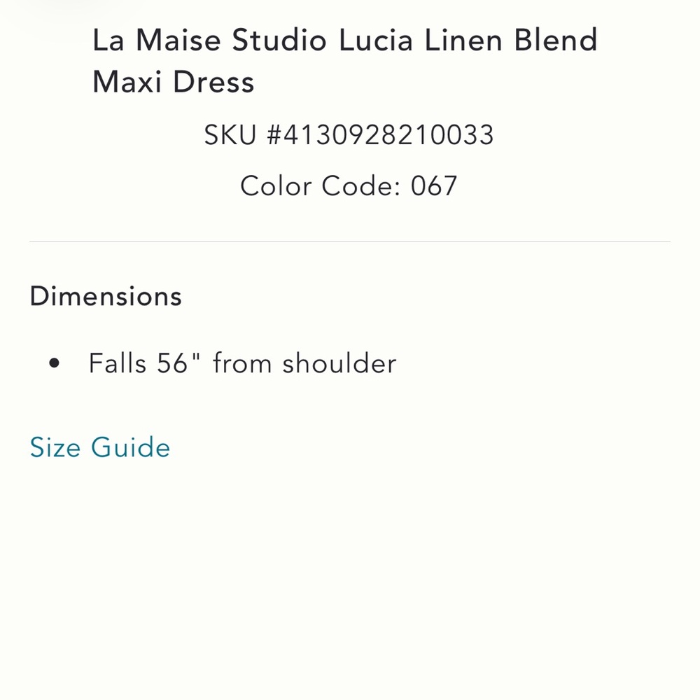 Anthropologie La Maise Studio Lucia Linen Maxi Dress - Picture 6 of 9